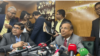  সচিবালয়ে সমসাময়িক বিষয় নিয়ে সংবাদ সম্মেলনে আইনমন্ত্রী আনিসুল হক। ১ ফেব্রুয়ারি, ২০২৪।