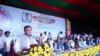 পররাষ্ট্রমন্ত্রী ড. হাছান মাহমুদ ২৩ ফেব্রুয়ারি, চট্টগ্রাম সিটি কর্পোরেশন (চসিক) মহান একুশে সম্মাননা পদক প্রদান অনুষ্ঠান শেষে সাংবাদিকদের বিভিন্ন প্রশ্নের জবাব দিচ্ছেন। 