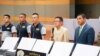 ဘန်ကောက်မြို့မှာ ကျင်းပတဲ့ ထိုင်းနိုင်ငံရဲ့ ဒစ်ဂျစ်တယ် စီးပွားရေးနဲ့ လူမှုအဖွဲ့အစည်းဆိုင်ရာ DES ဝန်ကြီးအဖွဲ့ရဲ့ သတင်းစာရှင်းလင်းပွဲ (ဇွန် ၁၉၊ ၂၀၂၄)