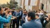 দিনাজপুরের সদর ও পার্বতীপুর উপজেলায় অবৈধ মজুদ বিরোধী অভিযান শেষে সাংবাদিকদের সাথে কথা বলছেন বাংলাদেশের খাদ্যমন্ত্রী সাধন চন্দ্র মজুমদার। ৯ ফেব্রুয়ারি, ২০২৪। 