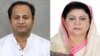 শিক্ষামন্ত্রী মহিবুল হাসান চৌধুরী এবং চট্টগ্রাম বিশ্ববিদ্যালয়ের উপাচার্য প্রফেসর ড. শিরীণ আখতার।