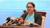 পররাষ্ট্র মন্ত্রণালয়ের সাপ্তাহিক ব্রিফিংয়ে মুখপাত্র সেহেলী সাবরিন। ১ ফেব্রুয়ারি, ২০২৪।