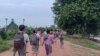 စစ်ကိုင်းတိုင်း ခင်ဦးမြို့နယ်ဒေသခံတွေ စစ်ဘေးတိမ်းရှောင်နေကြရ (မတ် ၂၅၊ ၂၀၂၄)