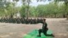 စစ်ကောင်စီက စစ်မှုထမ်းသင်တန်းပေးနေစဉ် (မေ ၊၂၀၂၄)