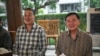 ထိုင်းဝန်ကြီးချုပ်ဟောင်း Thaksin Shinawatra နဲ့ ထိုင်းဝန်ကြီးချုပ် Srettha Thavisin တို့ကိုအတူတွေ့ရစဉ် (မတ် ၁၅၊ ၂၀၂၄)