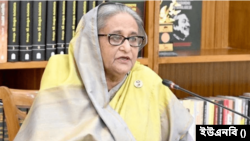 প্রধানমন্ত্রী শেখ হাসিনা।