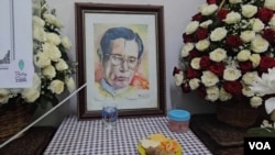ဦးတင်ဦးဈာပန နေအိမ်တွင်ပြင်ဆင်ထားစဉ် (ဇွန် ၃၊ ၂၀၂၄)