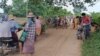 စစ်ကိုင်းတိုင်း ခင်ဦးမြို့နယ်ဒေသခံတွေ စစ်ဘေးတိမ်းရှောင်နေကြရ (မတ် ၂၅၊ ၂၀၂၄)
