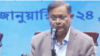 পররাষ্ট্র মন্ত্রণালয়ে সাংবাদিকদের সঙ্গে পররাষ্ট্রমন্ত্রী ড. হাছান মাহমুদ। ১৪ জানুয়ারি, ২০২৪।