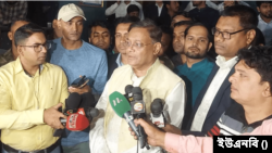 ঢাকার রমনায় ইঞ্জিনিয়ার্স ইনস্টিটিউশন মিলনায়তনে পররাষ্ট্রমন্ত্রী ও ক্ষমতাসীন আওয়ামী লীগের যুগ্ম সাধারণ সম্পাদক ড. হাছান মাহমুদ।