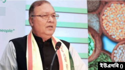 ঢাকার খামারবাড়িতে বাংলাদেশ কৃষি গবেষণা কাউন্সিল মিলনায়তনে কৃষিমন্ত্রী ড. মো. আব্দুস শহীদ। ২৭ মার্চ, ২০২৪।