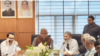 দগ্ধ রোগীদের চিকিৎসা সেবা নিয়ে বোর্ড সভা করেছেন স্বাস্থ্যমন্ত্রী ডা. সামন্ত লাল সেন। ১৪ মার্চ, ২০২৪।