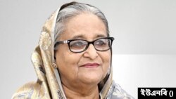 বাংলাদেশের প্রধানমন্ত্রী শেখ হাসিনা।