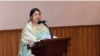 জাতীয় সংসদ ভবনে স্পিকার ড. শিরীন শারমিন চৌধুরী। ১৯ মার্চ, ২০২৪।
