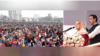 নারায়ণগঞ্জের ফতুল্লায় নির্বাচনী জনসভায় প্রধানমন্ত্রী শেখ হাসিনা ভাষণ দিচ্ছেন। ৪ জানুয়ারি ২০২৪। 