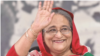 বাংলাদেশের প্রধানমন্ত্রী শেখ হাসিনা। 