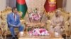  বুধবার বিকেলে শেখ হাসিনা বঙ্গভবনে রাষ্ট্রপতি মো. সাহাবুদ্দিনের সঙ্গে দেখা করেন।