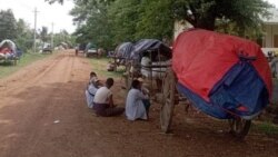 ကန့်ဘလူမှာ တိုက်ပွဲတွေကြောင့် ဒေသခံတွေ ဘေးလွတ်ရာတိမ်းရှောင်