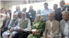 ঢাকার নয়া পল্টনে বিএনপির কেন্দ্রীয় কার্যালয়ে এক সংবাদ সম্মেলনে বিএনপি স্থায়ী কমিটির সদস্য ড. আবদুল মঈন খান। ১১ জানুয়ারি, ২০২৪।