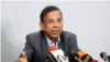  সচিবালয়ে সংবাদ সম্মেলনে আইনমন্ত্রী আনিসুল হক। ২৪ জানুয়ারি, ২০২৪। ফাইল ছবি।