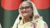 বাংলাদেশের প্রধানমন্ত্রী শেখ হাসিনা।