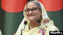 বাংলাদেশের প্রধানমন্ত্রী শেখ হাসিনা।