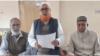 সংবাদ সম্মেলনে চুয়াডাঙ্গা-১ আসনের প্রার্থী সোহরাব হোসেন ও চুয়াডাঙ্গা-২ আসনের প্রার্থী রবিউল ইসলাম। ৩ জানুয়ারি, ২০২৪।