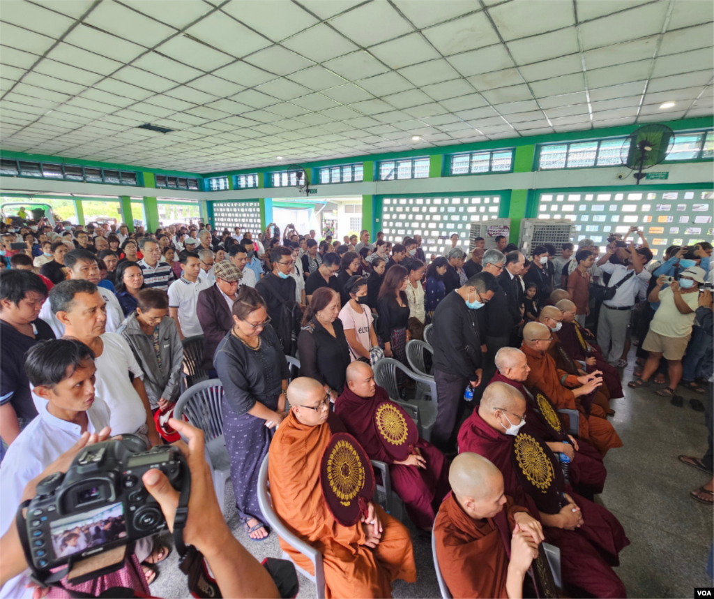 ကာကွယ်ရေး ဦးစီးချုပ်ဟောင်း သူရ ဦးတင်ဦးရဲ့ ဈာပနအခမ်းအနားမြင်ကွင်း (ဇွန် ၅၊ ၂၀၂၄) 