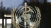 El logo de la Organización Mundial de la Salud en la sede de la OMS, en Ginebra, Suiza, el 22 de noviembre de 2017. Reuters/Denis Balibouse.