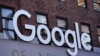 IMAGEN DE ARCHIVO: El logo de Google en Nueva York