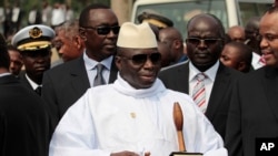 Yahya Jammeh, le 30 juin 2011.