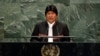 El presidente de Bolivia, Evo Morales, agradeció en su discurso a otras naciones por la ayuda brindada durante la crisis de incendios en la Amazonia.