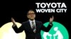 Akio Toyoda presentó el audaz plan para lo que llamará la “Ciudad entretejida”, una referencia a sus orígenes como manufacturera textil, en la Consumer Electronics Show (CES), la gran feria anual de la industria tecnológica.