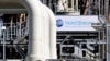 FILE PHOTO: Pipes at the landfall facilities of the Nord Stream 1 gas pipeline in Lubmin, Germany