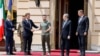 Macron, Scholz, Draghi and Iohannis visit Ukraine