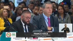 Miembros de la sociedad civil intervienen ante la OEA