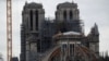 Vista general de la Catedral de Notre Dame, mientras continúan los trabajos para estabilizar la estructura nueve meses después de un destructor incendio. París, Francia, diciembre 23 de 2019. Reuters/Gonzalo Fuentes.