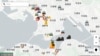 Muestra de una pantalla de la aplicación "HKmap.live", que fue removida hoy por Aple, al decir que fue usada por "delincuentes" en las protestas en Hong Kong. 9 de ocutbre de 2019. AP./Vincent Yu).