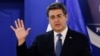El presidente de Honduras, Juan Orlando Hernández, confirmó la detención de cuatro ciudadanos iraníes en el territorio hondureño.Reuters/Jorge Cabrera.