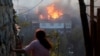 Las llamas comenzaron el martes como incendios forestales, pero se propagaron a poblaciones humildes en los cerros de Rocuant y San Roque.