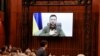Ukrainian President Zelenskiy addresses Canadian parliament, in Ottawa